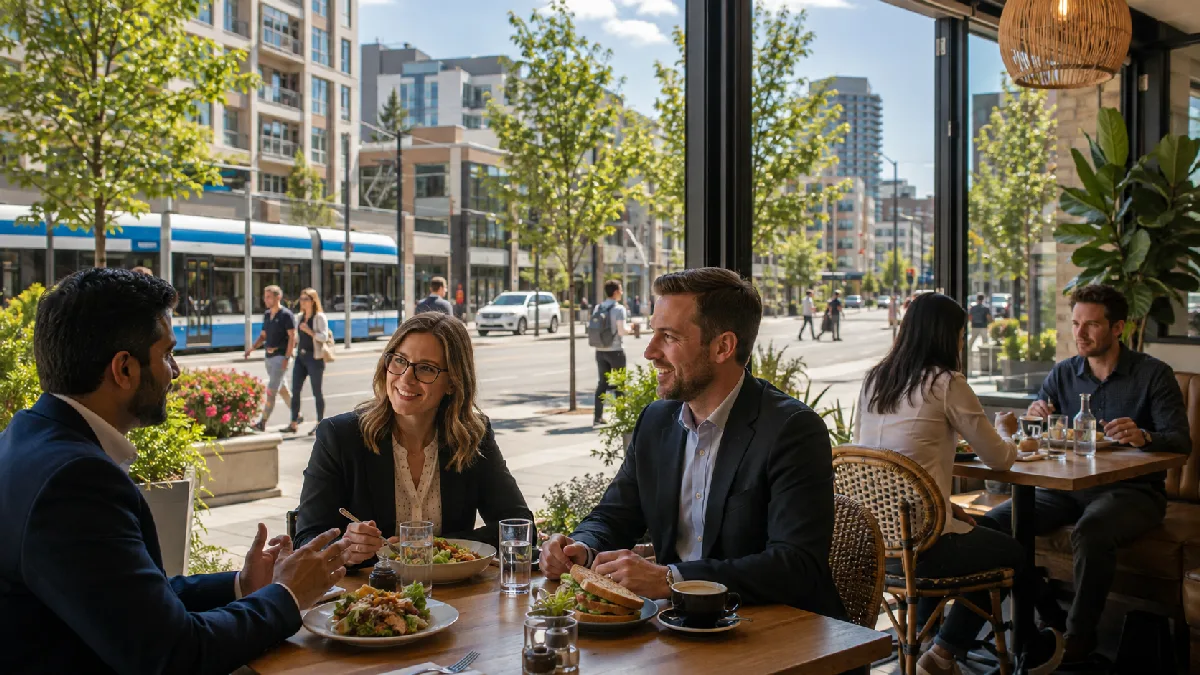 Uptown Waterloo lunches and daytime meetings