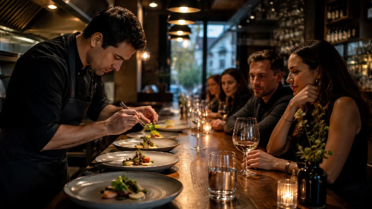 Modern chef-led and beverage-driven restaurants