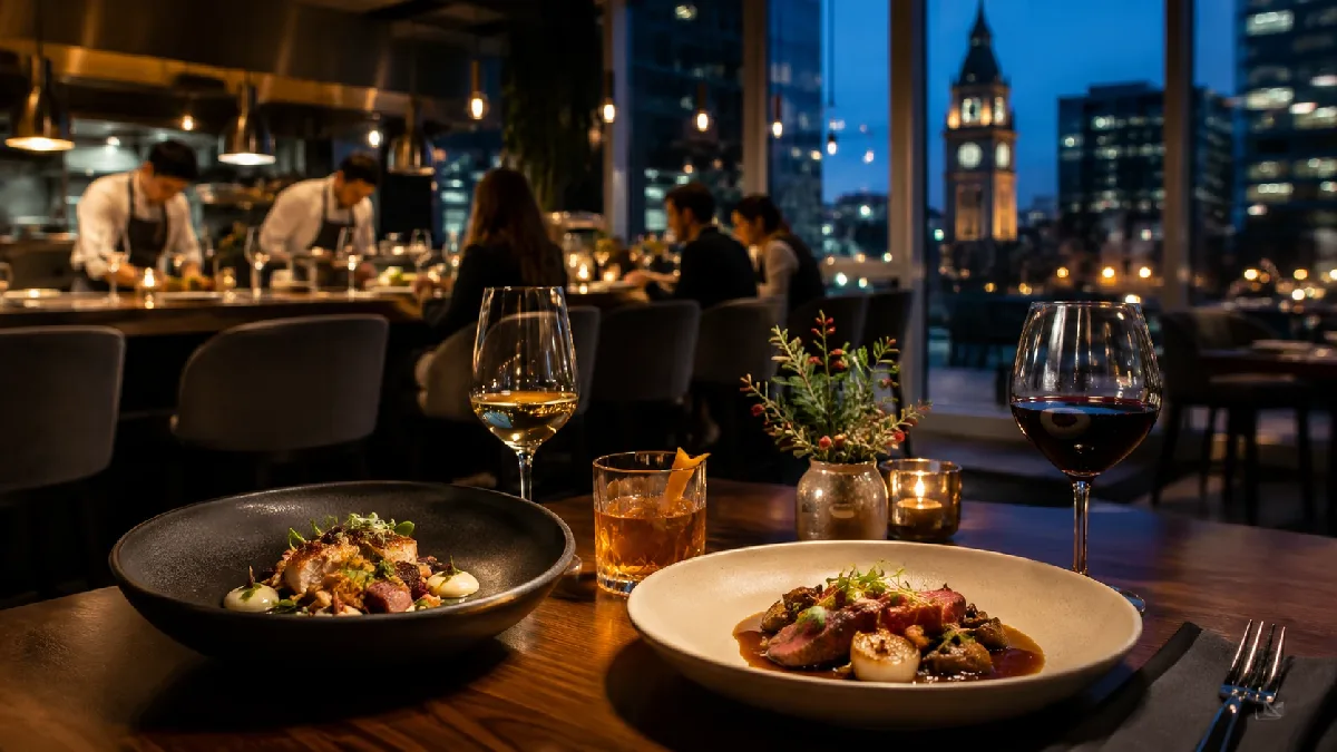Warm bistros and classic anniversary choices